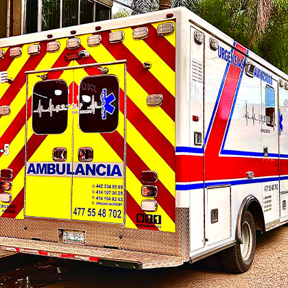 Ambulancias en León Gto